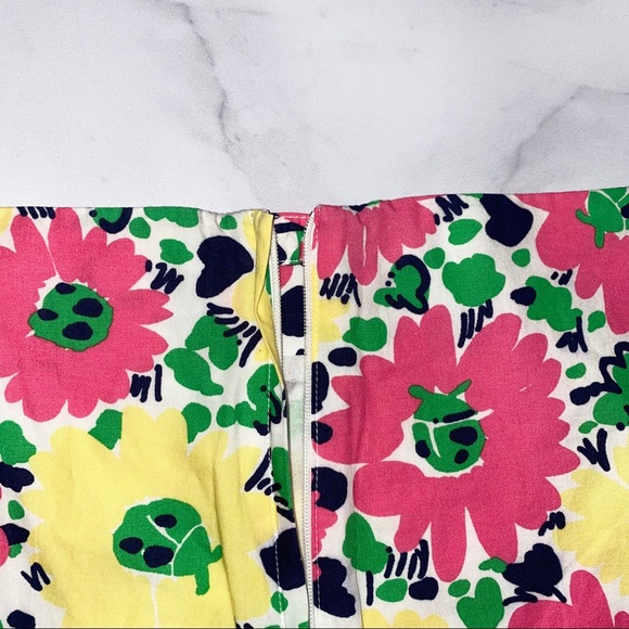 Lilly Pulitzer Callie Ruffle Skirt Doodlebug Daisy Easter Outfit Spring Size 4 - Picture 8 of 11